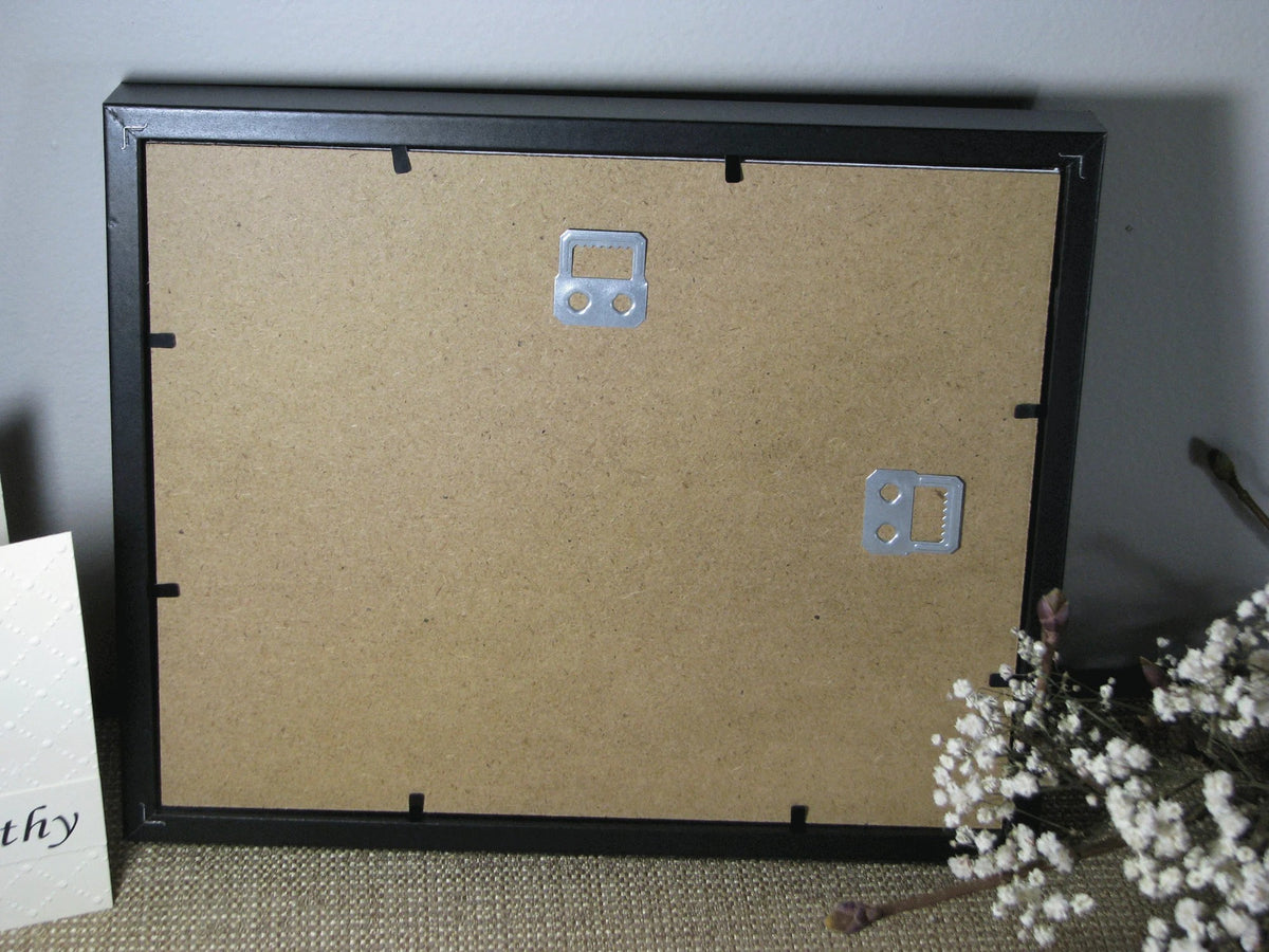 Personalized Cardinal Memorial Shadow Box – Square Photo Window, Natural Branch