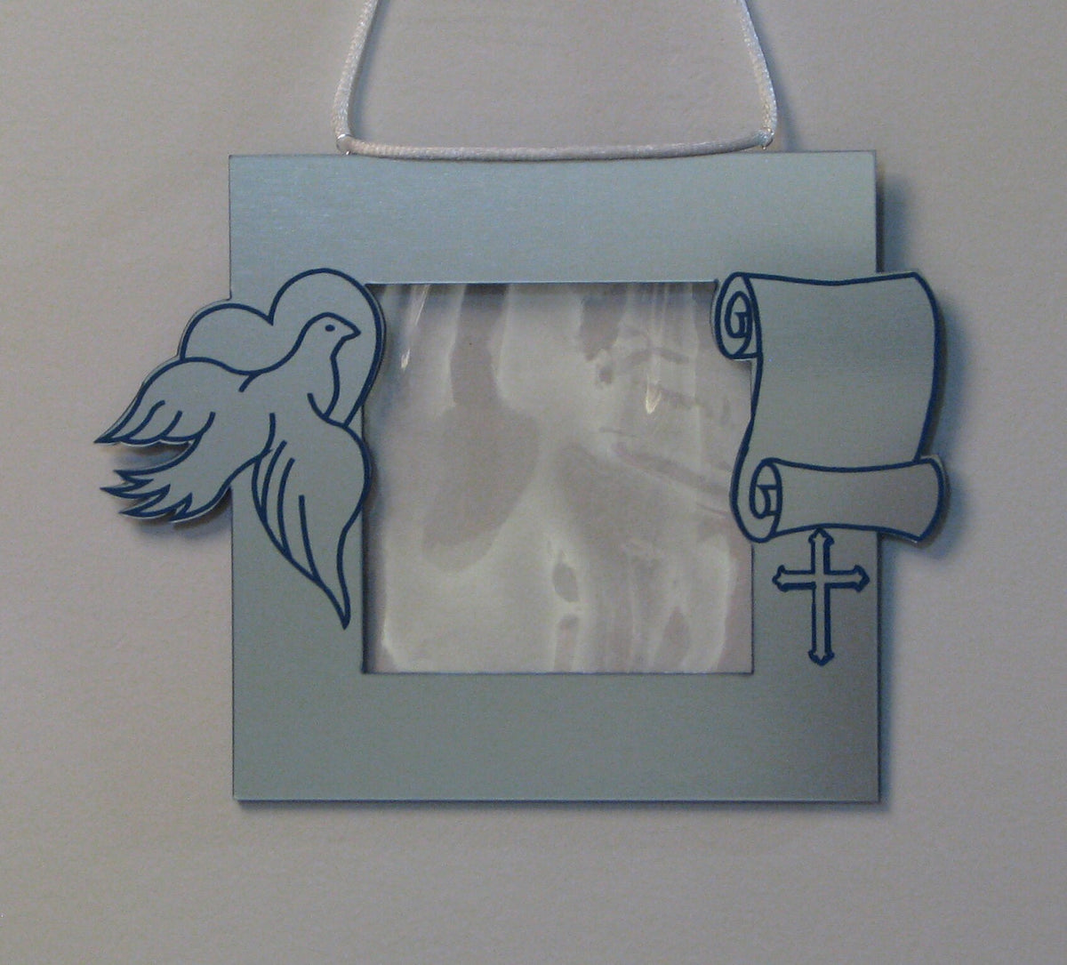 Memorial Photo Frame Ornament, Personalized In Loving Memory Gift, Remembrance Keepsake