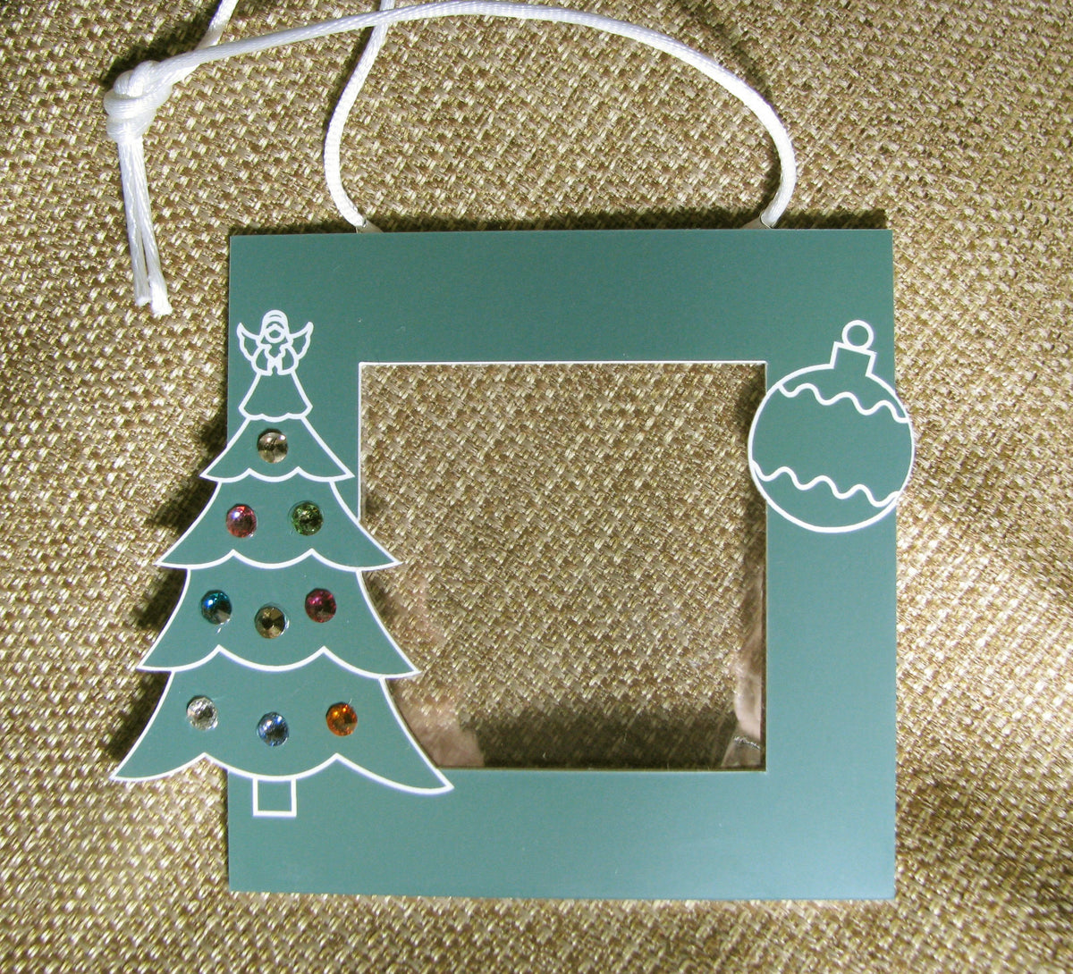 Personalized Christmas Photo Ornament – Family Keepsake